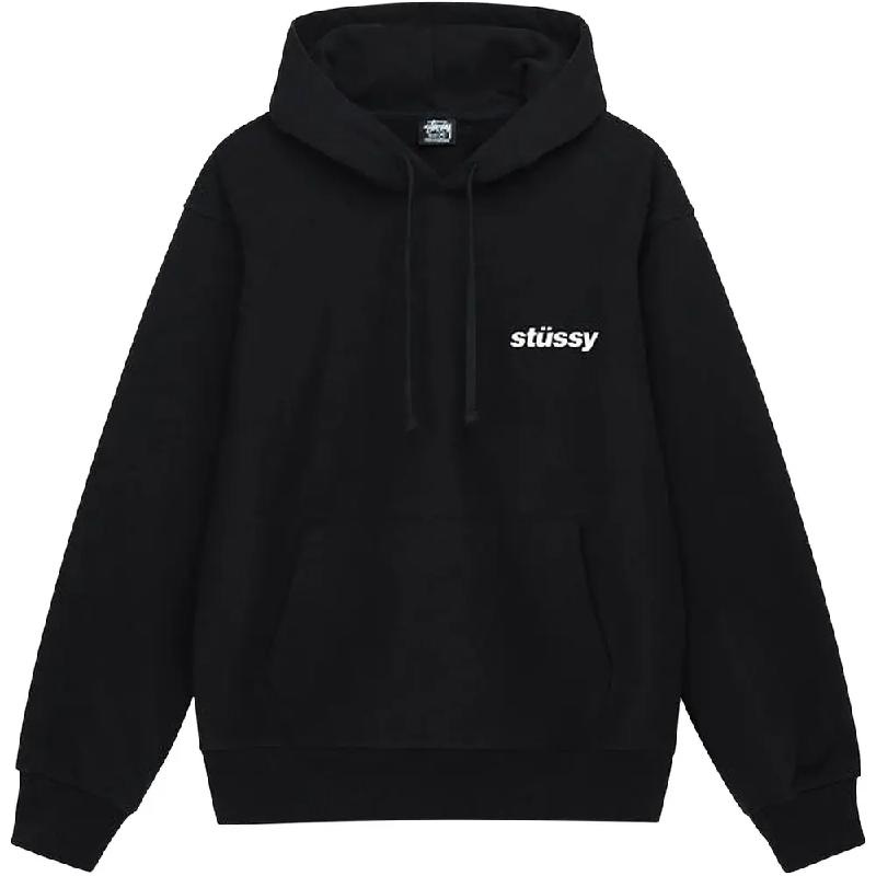 Stussy Popsicle Black Pullover Hoodie