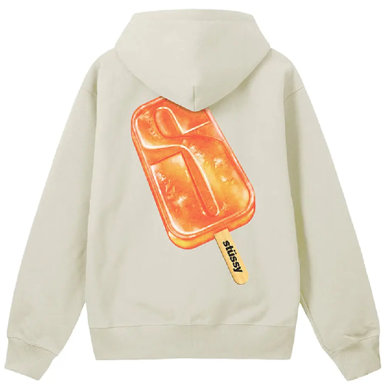 Stussy Popsicle Cream Pullover Hoodie-back