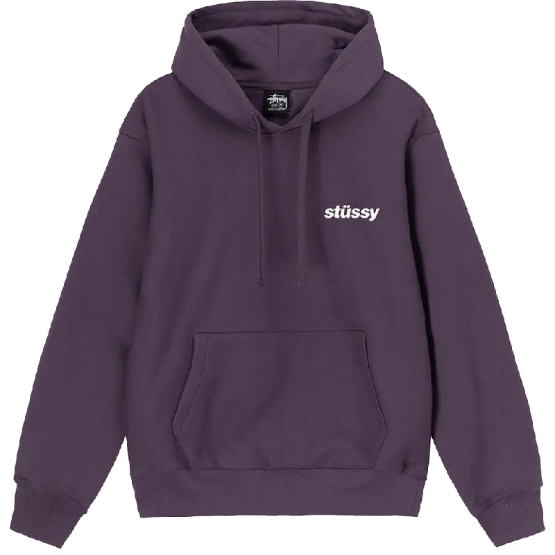 Stussy Popsicle Purple Pullover Hoodie