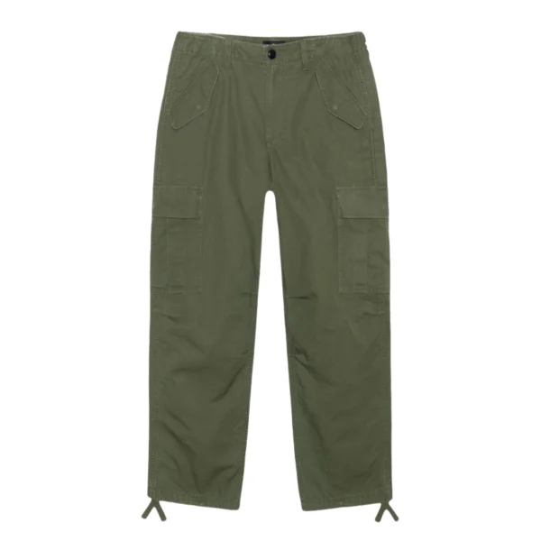 Stussy Ripstop Military Cargo Olive Green Pants