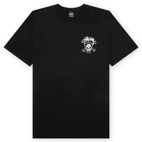 Stussy Skull Bones Black T-Shirt