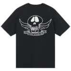 Stussy Skull Wings Black T-Shirt Back