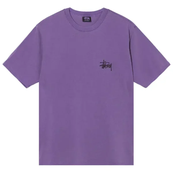 Stussy Skull Wings Purple T-Shirt