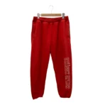 Stussy Sport Applique Red Sweatpants