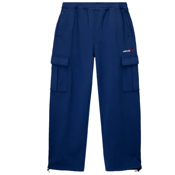 Stussy Sport Logo Cargo Blue Pants