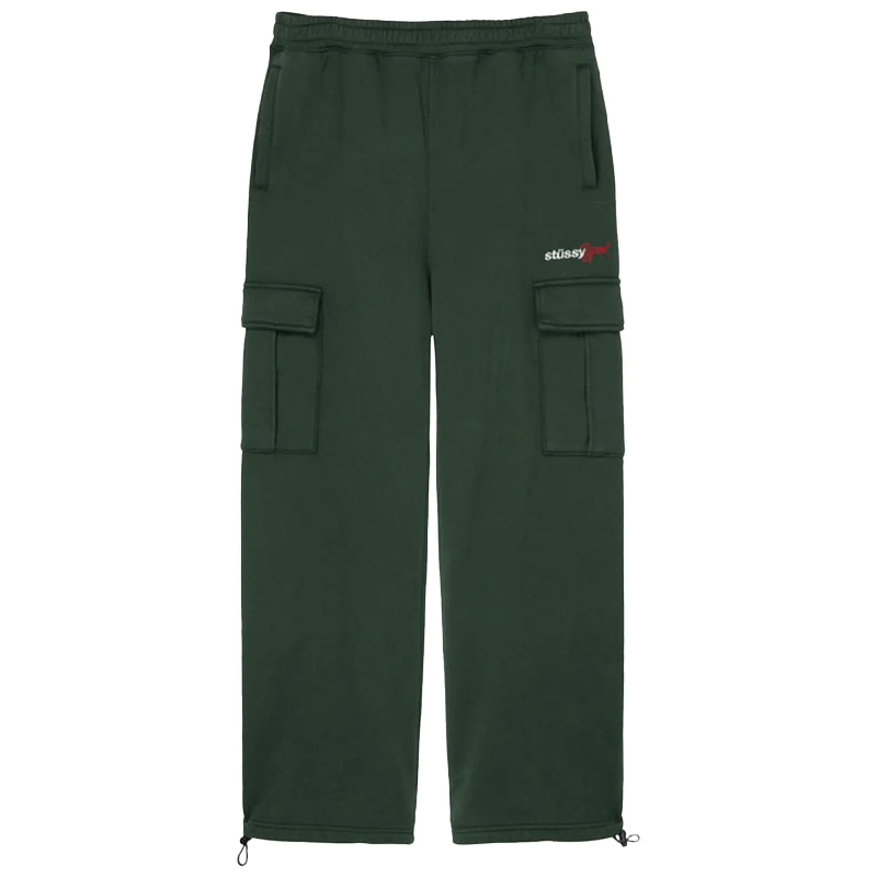 Stussy Sport Logo Cargo Green Pants