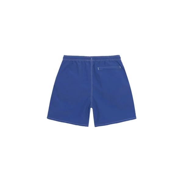 Stussy Sports Logo Blue Shorts-back