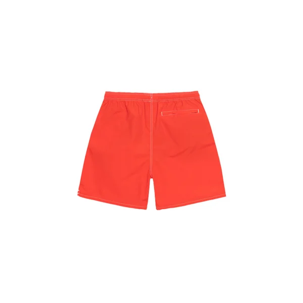 Stussy Sports Logo Red Shorts-back