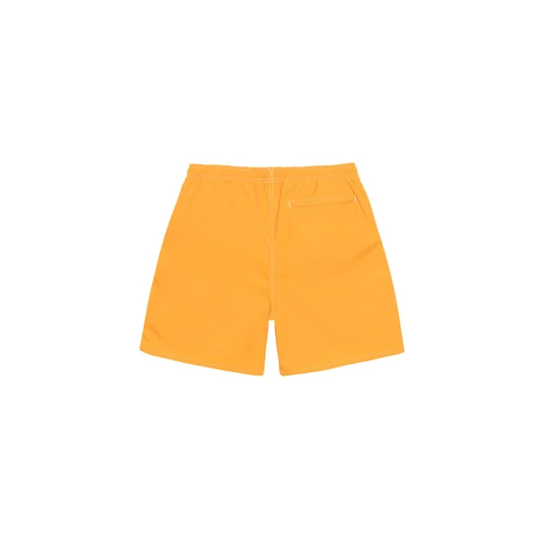Stussy Sports Logo Yellow Shorts-back