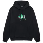 Stussy Star Black Pullover Hoodie