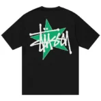 Stussy Star Black Shirt Back