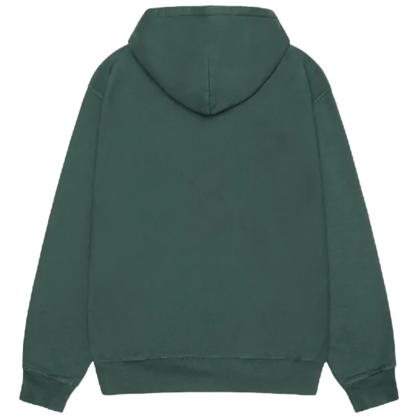 Stussy Star Green Pullover Hoodie-back