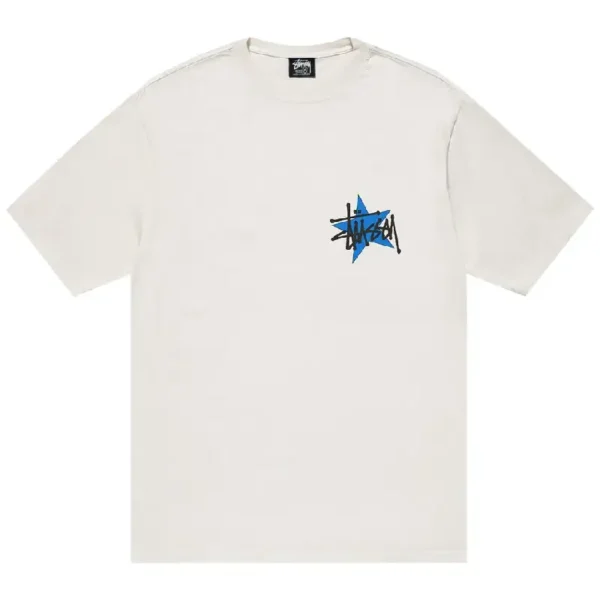 Stussy Star Off White T-Shirt