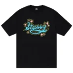 Stussy Star Script Black T-Shirt