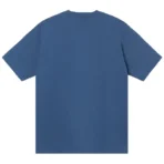 Stussy Star Script Blue T-Shirt Back