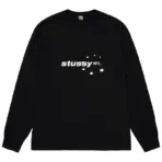 Stussy Star Sport Black Longsleeve Shirt