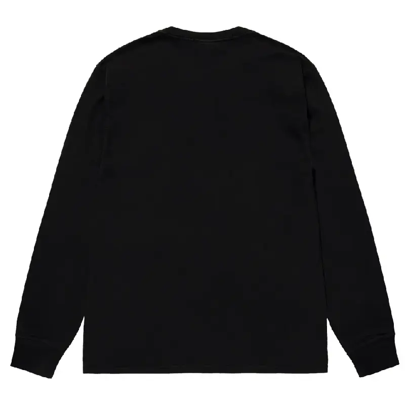 Stussy Star Sport Black Longsleeve Shirt Back