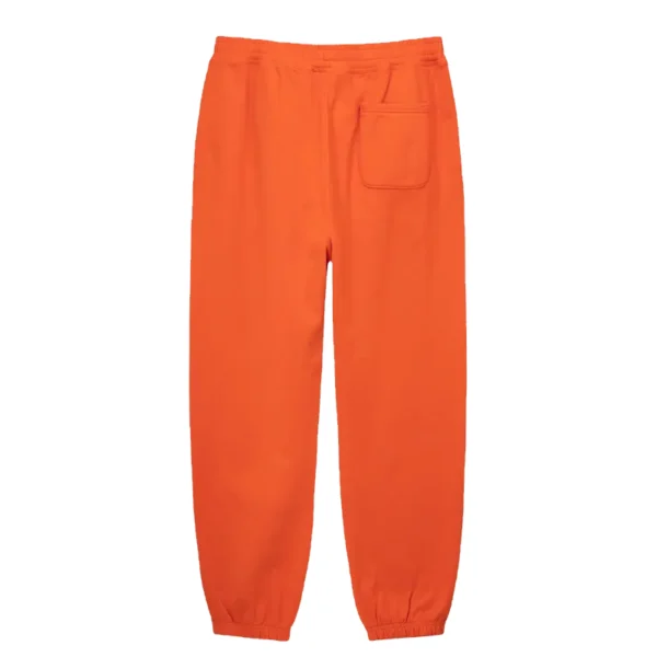 Stussy Stock Logo Red Track Pants-back