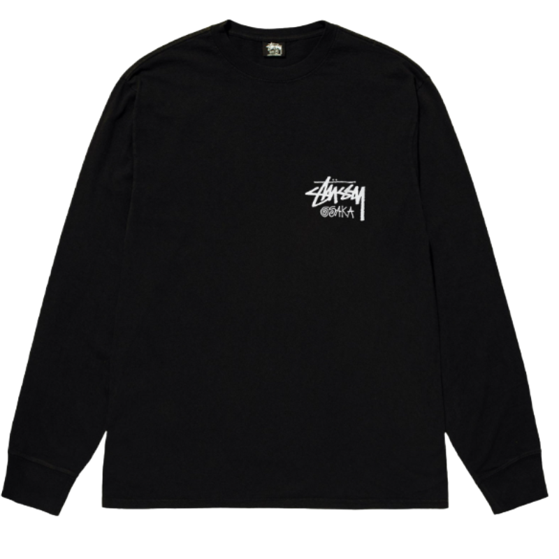 Stussy Stock Osaka Black LS Shirt