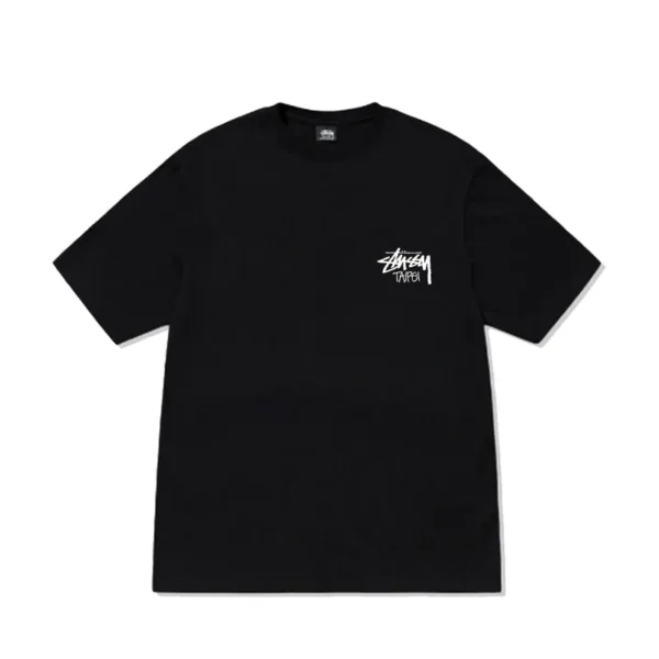 Stussy Stock Taipei Black Tee