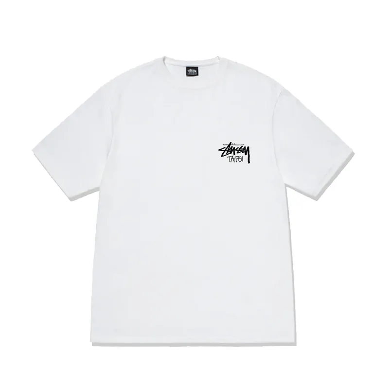 Stussy Stock Taipei White Tee