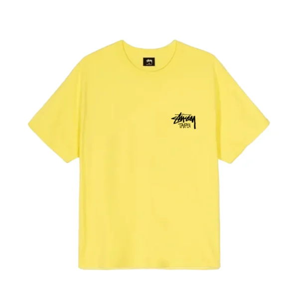 Stussy Stock Taipei Yellow Tee