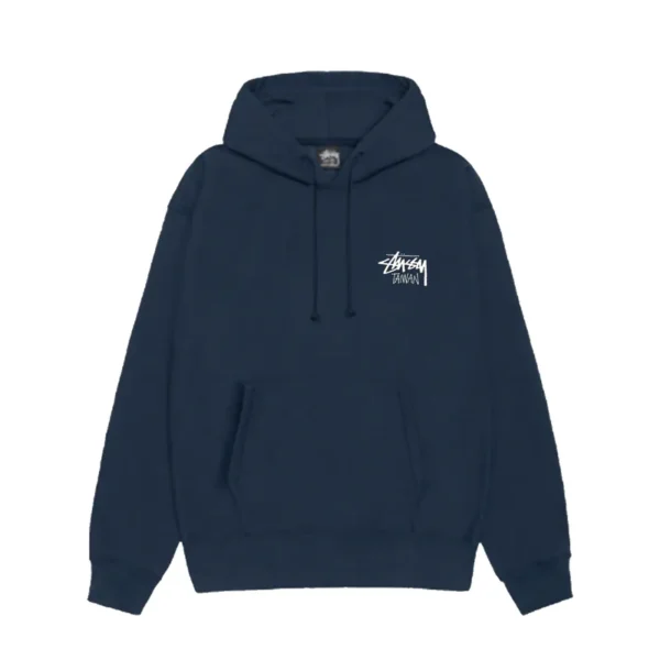 Stussy Stock Taiwan Navy Hoodie