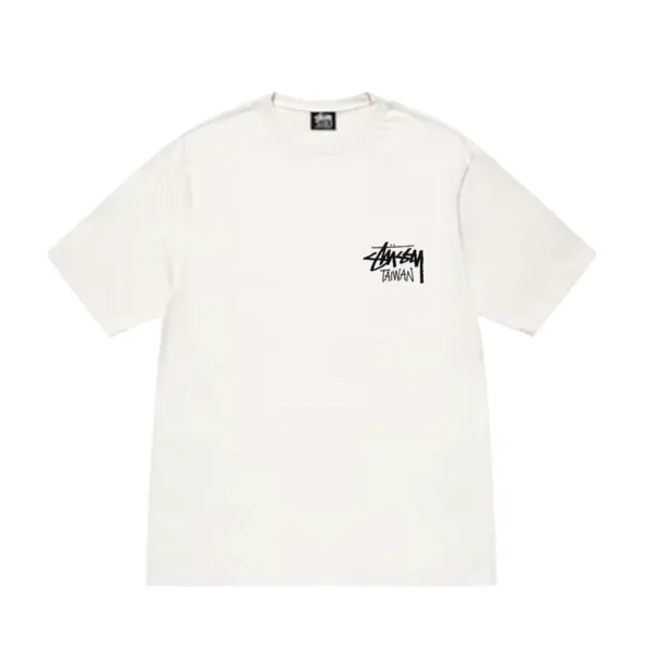 Stussy Stock Taiwan White Tee