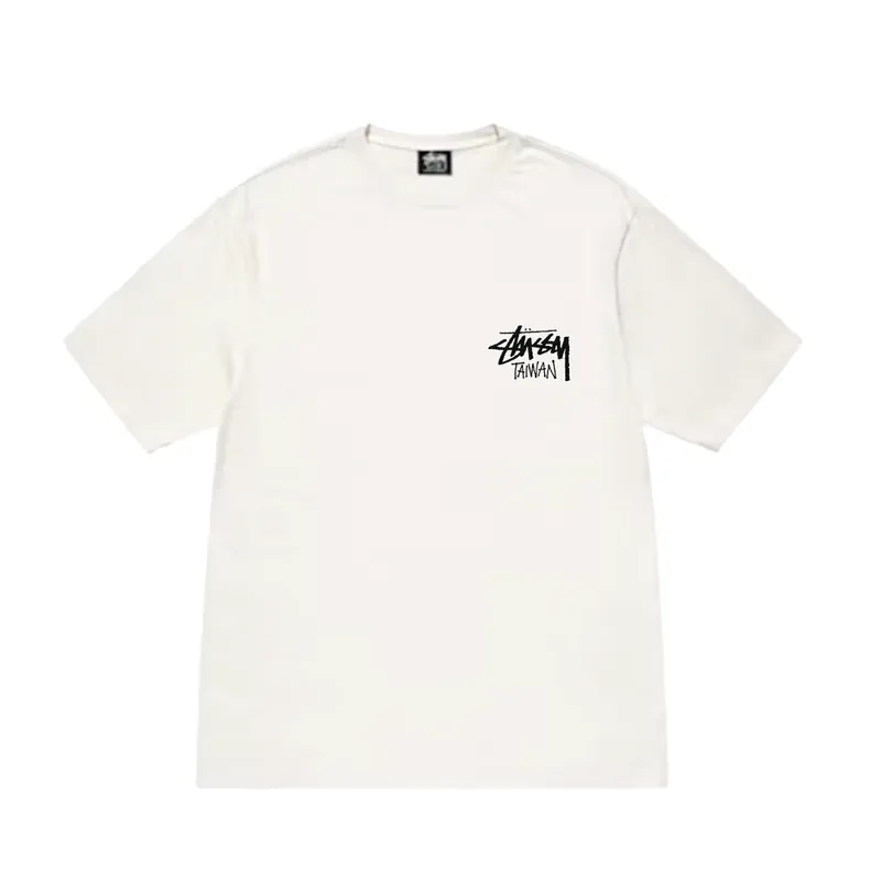 Stussy Stock Taiwan White Tee