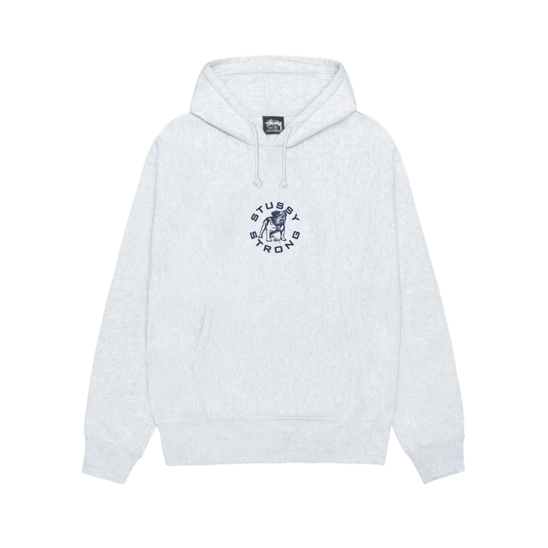 Stussy Strong Mac Ash Heather Hoodie
