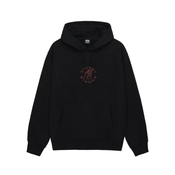 Stussy Strong Mac Black Hoodie