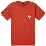 Stussy Surf Skate Skull Red T-Shirt