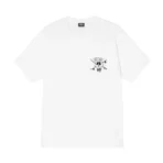 Stussy Surf Skate Skull White T-Shirt