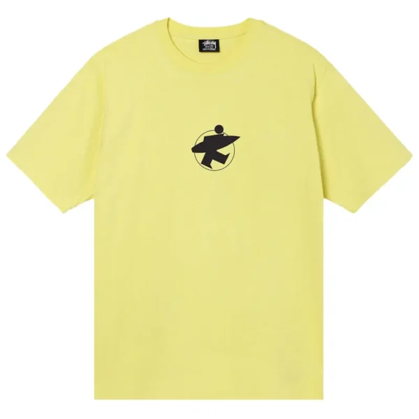 Stussy Surf Stock Yellow Tee