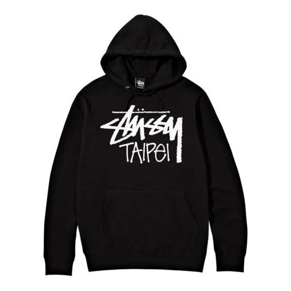 Stussy Taipei Black Hoodie