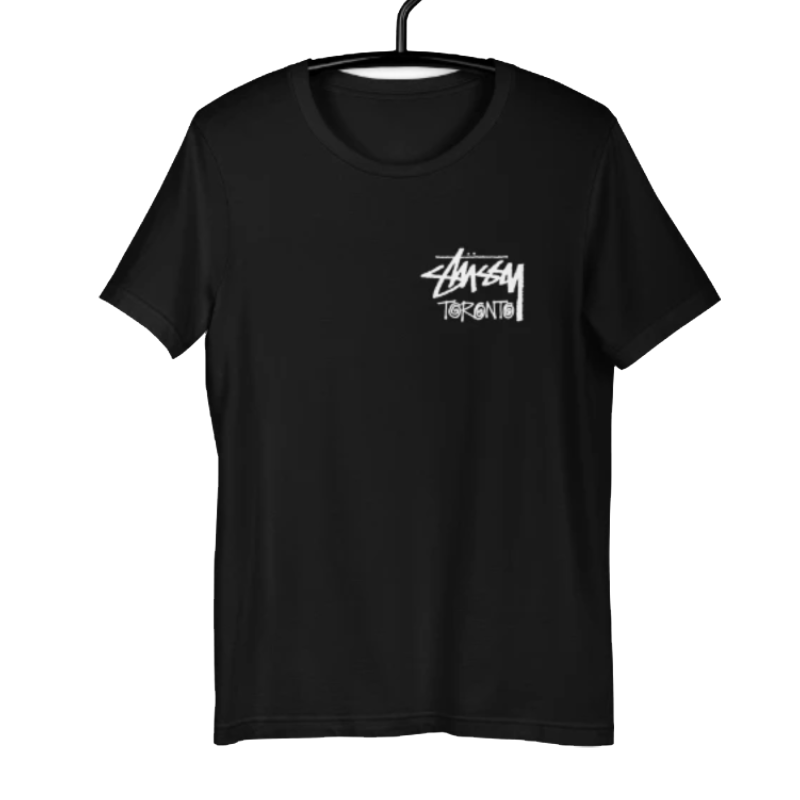 Stussy Toronto Black T Shirt