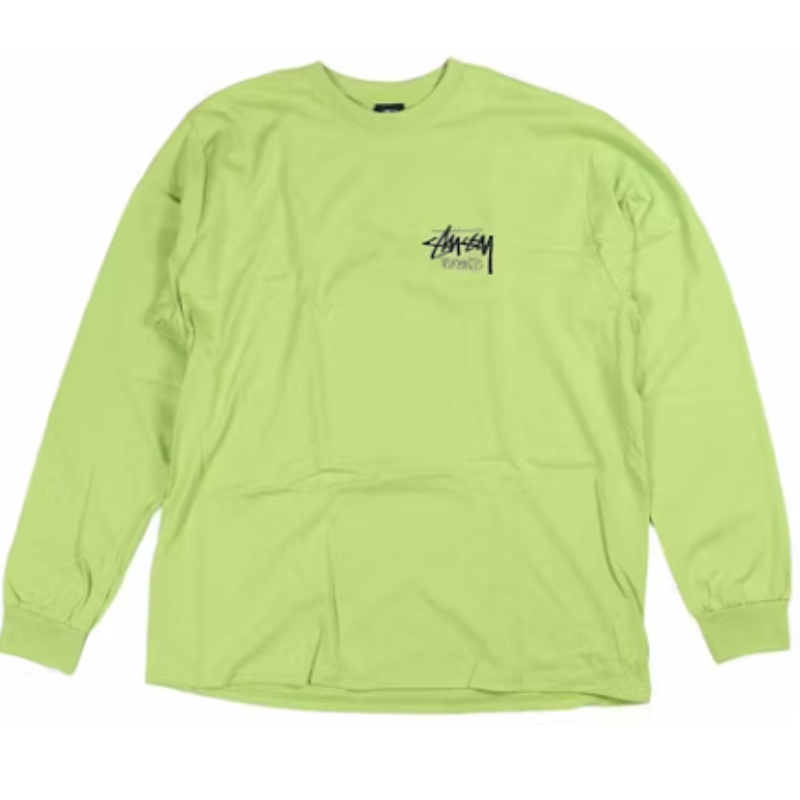 Stussy Toronto Green Long Sleeve Shirt