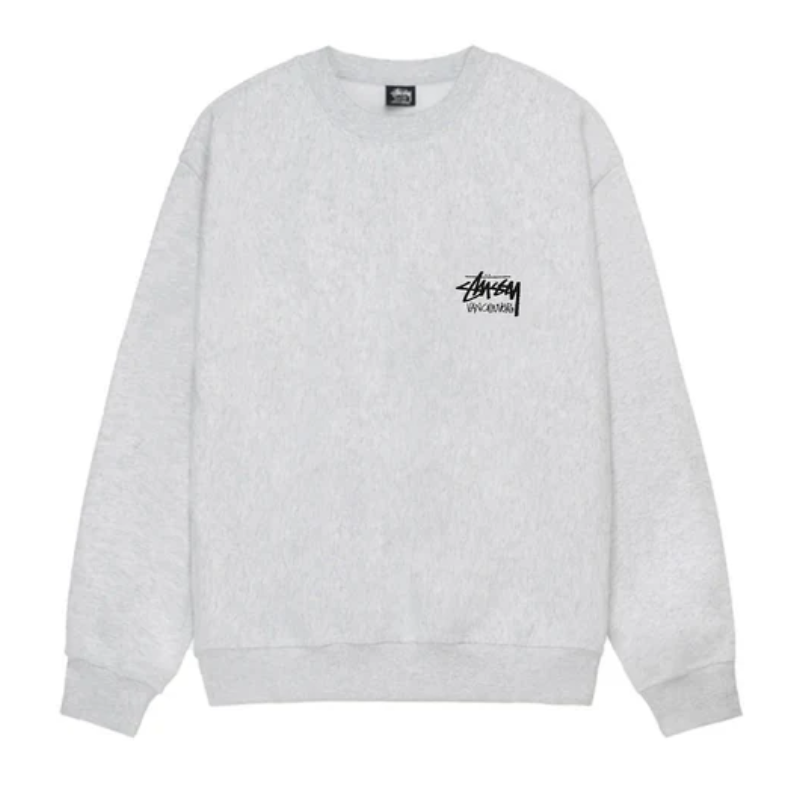 Stussy Vancouver Ash Heather Sweatshirt