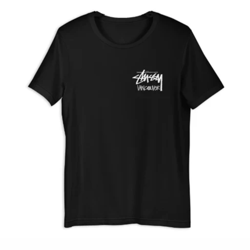 Stussy Vancouver Black Tee