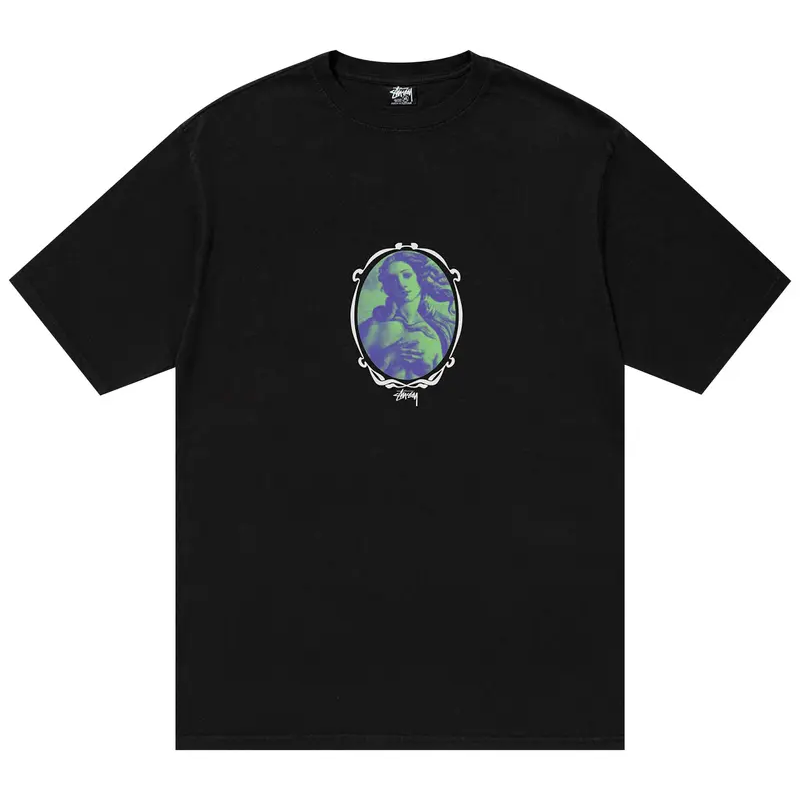 Stussy Venus Oval Black T-Shirt