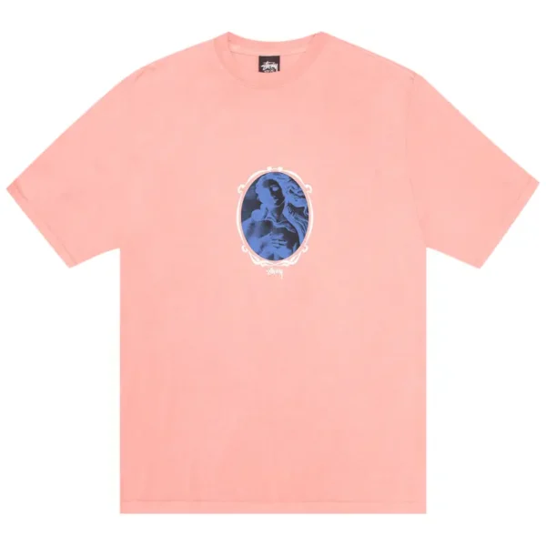 Stussy Venus Oval Coral T-Shirt