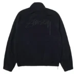 Stussy Warm Up Black Jacket-back