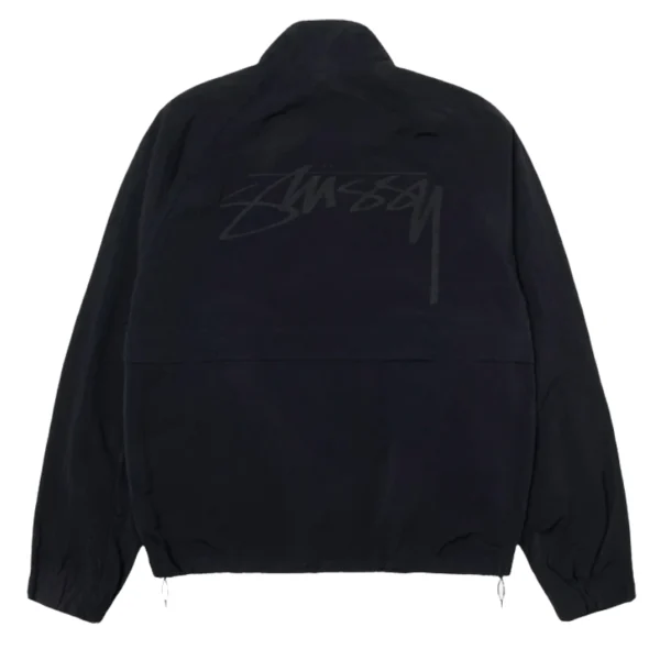 Stussy Warm Up Black Jacket-back