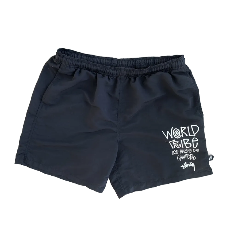 Stussy Worldtribe Black Shorts