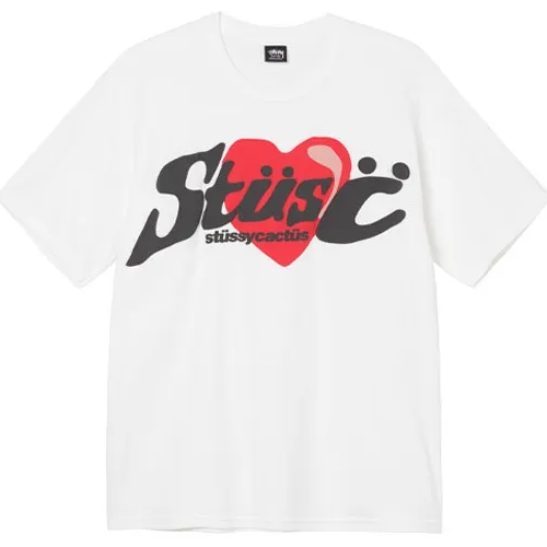 Stussy X CPFM Heart White T-Shirt
