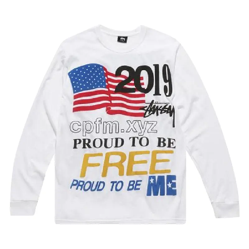 Stussy X CPFM Proud To Be Long Sleeve Shirt