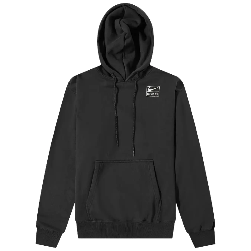 Stussy x Nike Black Pullover Hoodie