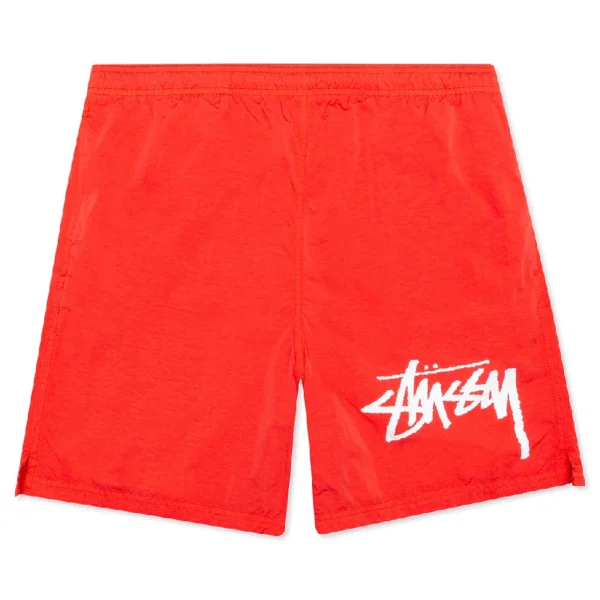 Stussy x Nike Red Water Shorts