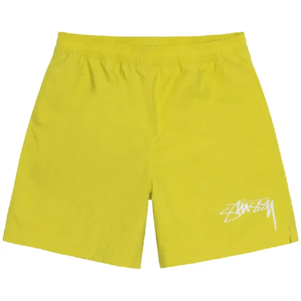 Stussy x Nike Yellow Water Shorts