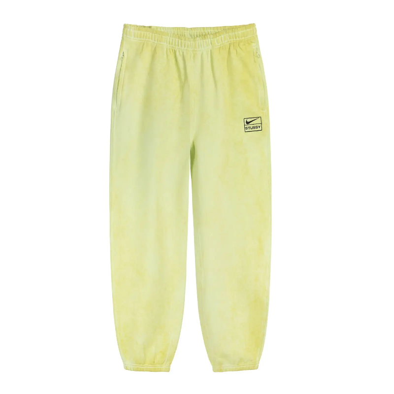 Stussy x Nike yellow Sweatpants